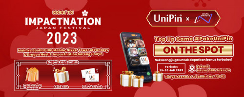 Level Infinite x UniPin Goes to Impactnation 2023!